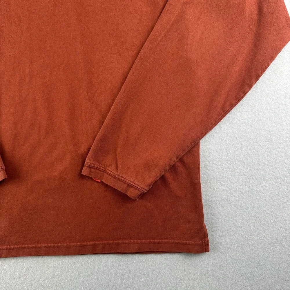 North Face Men's 100% Cotton Long Sleeve Shirt Size Medium